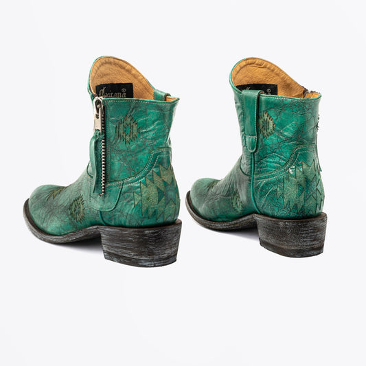 - Toluca Ankle Boots - Turquoise