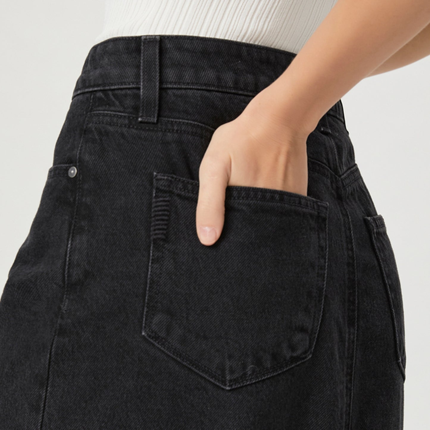 - Angela Maxi Skirt - Iridium