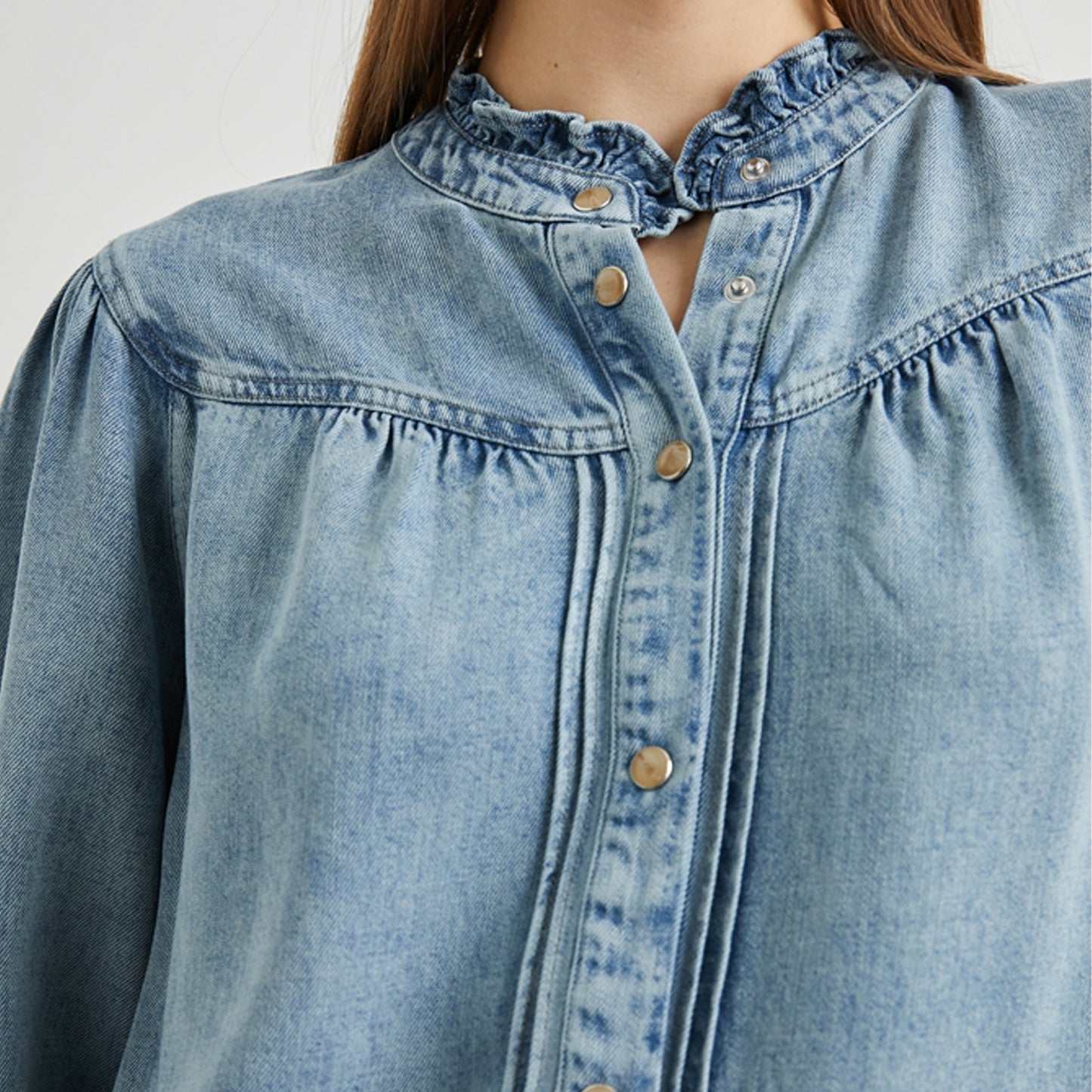 - Alanna Denim Shirt - Indigo