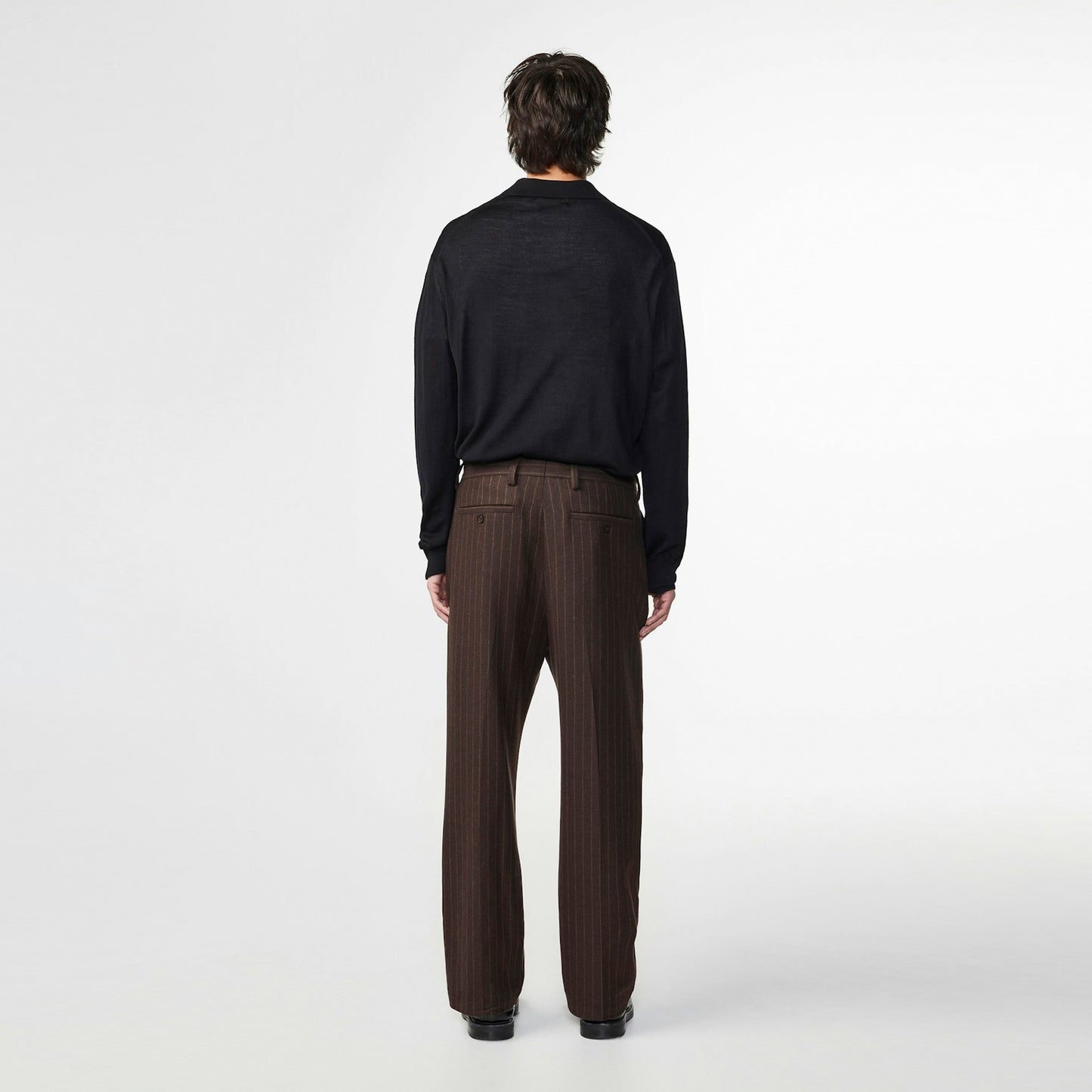 - Raymond Knitted Polo - Deep Navy