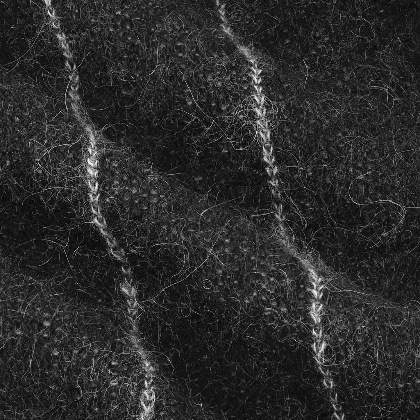 - Billy Jacquard Stripe Cardigan - Black Stripe