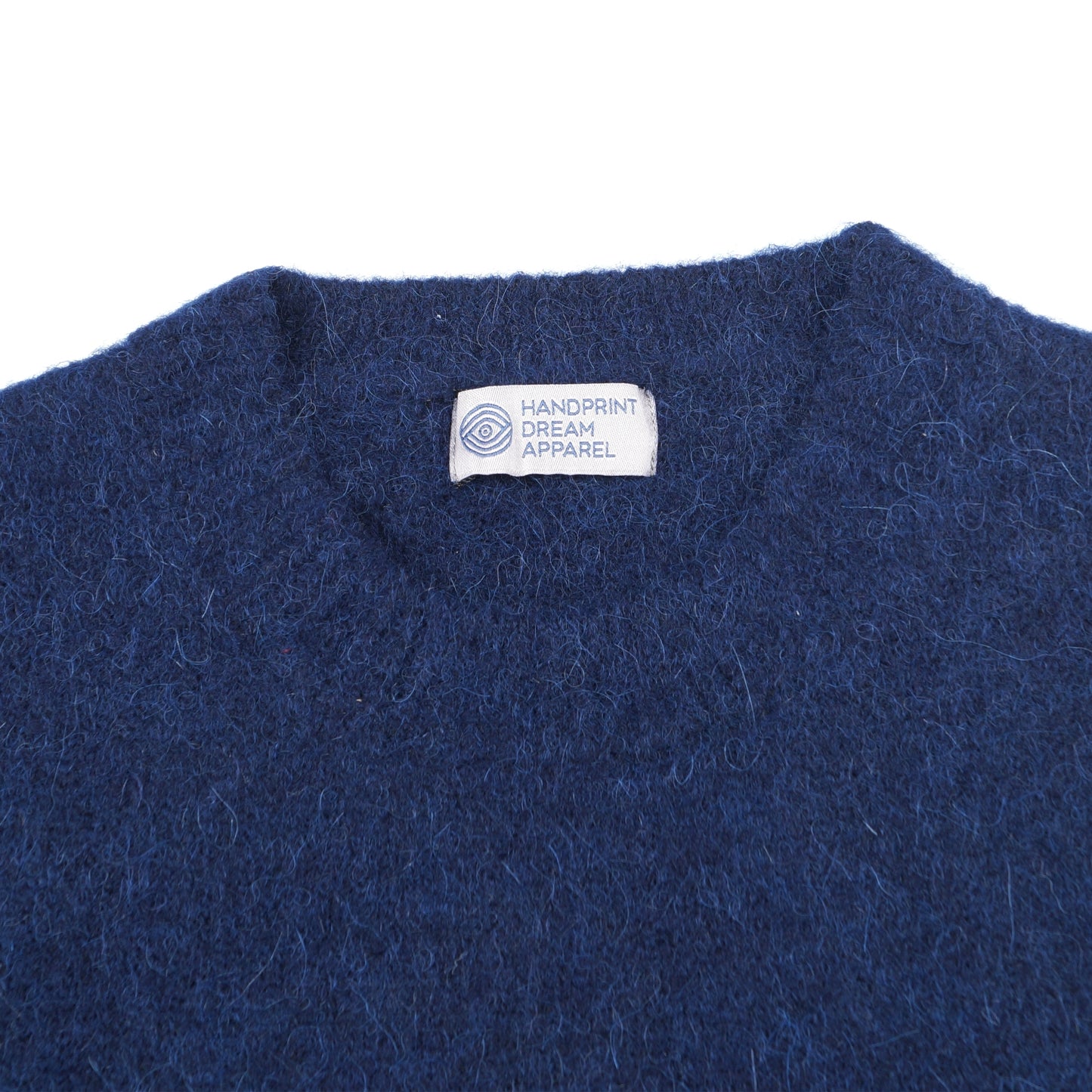 - Alpaca Blend Crewneck - Navy