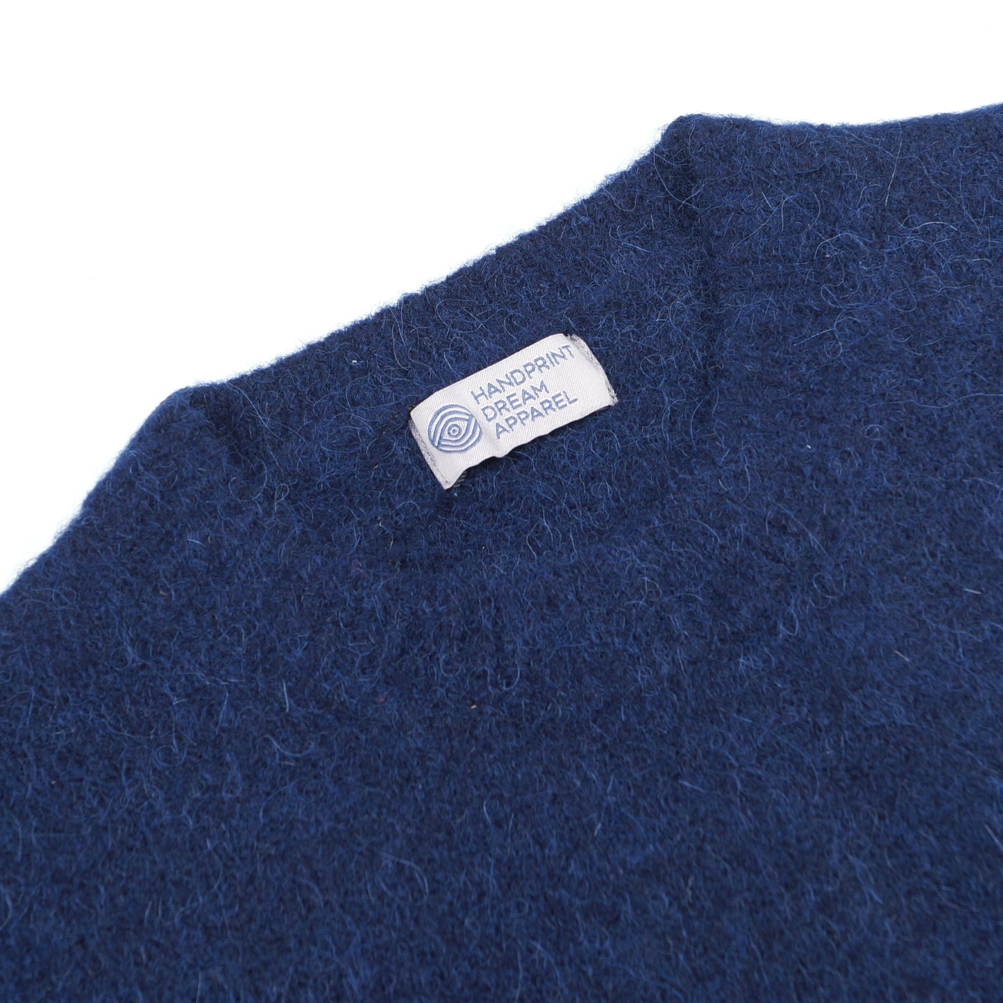 - Alpaca Blend Crewneck - Navy