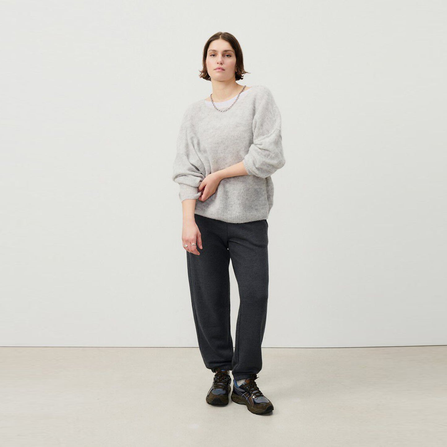 Yanbay Sweater - Heather Grey
