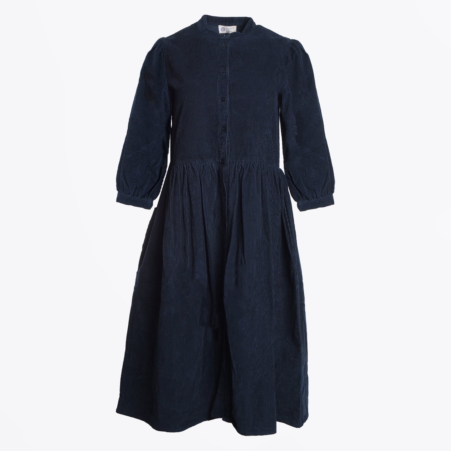 - Corduroy Dress - Navy