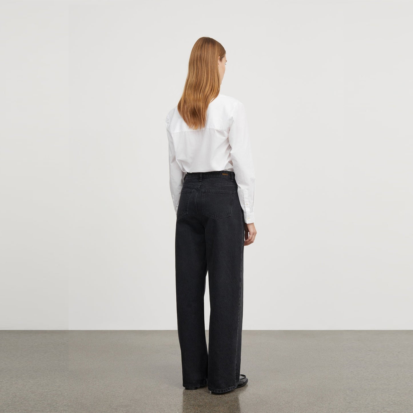 - Willow Wide Leg Jeans - Vintage Black