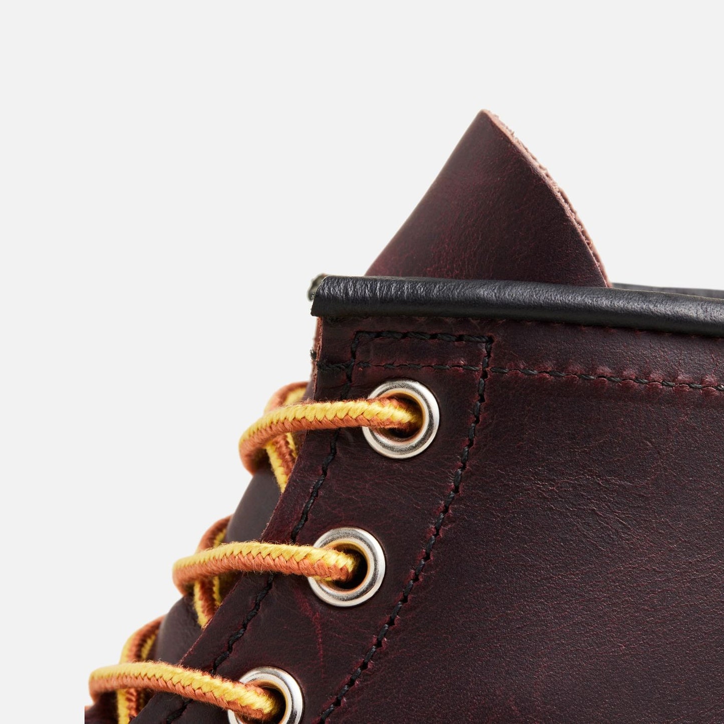 - Classic Moc Toe Boots - Black Cherry Excalibur Leather