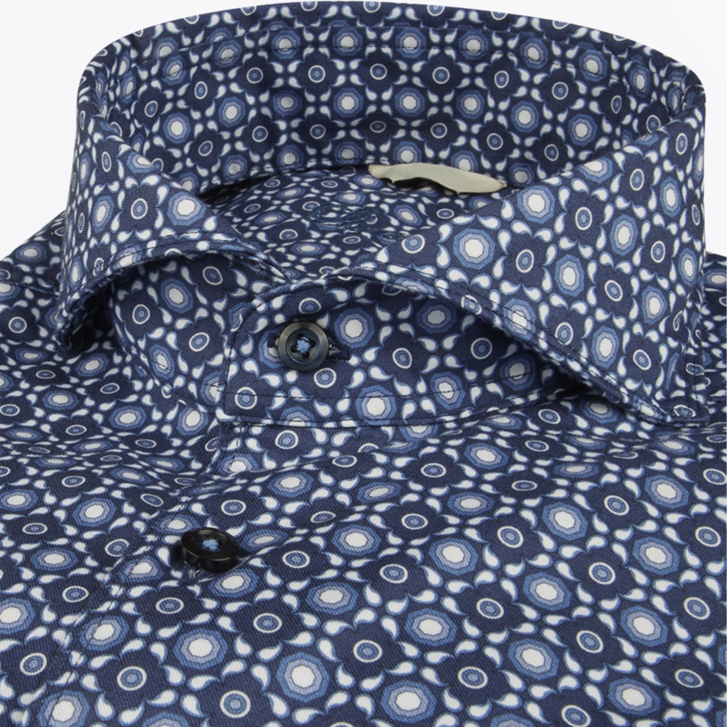 - Pattern Shirt - Blue