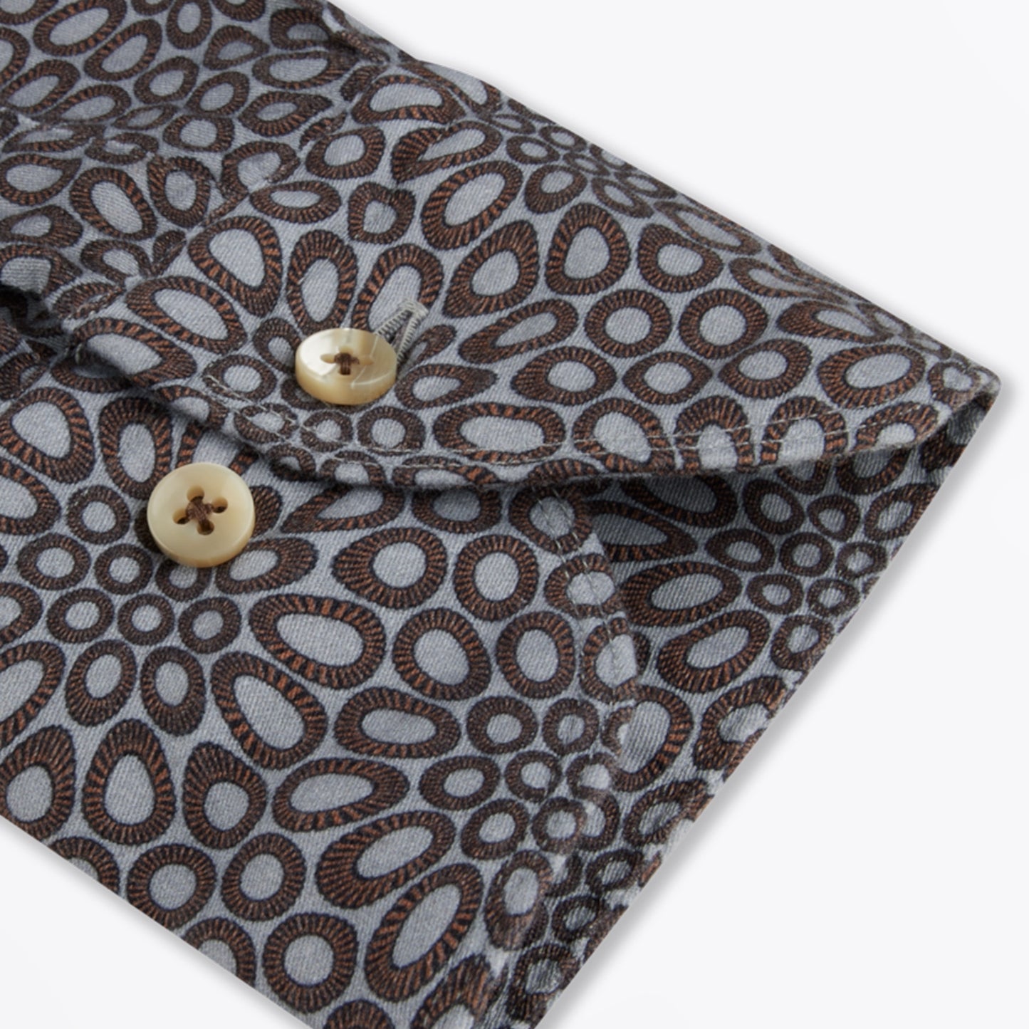 - Pattern Shirt - Grey