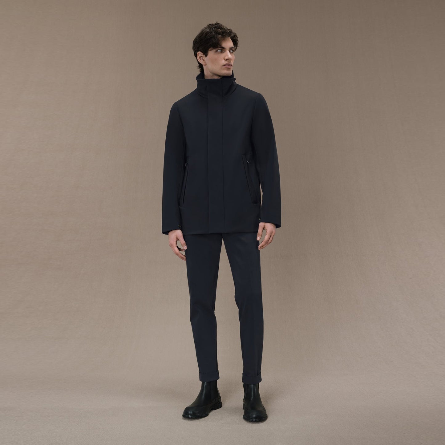 - Winter Thermo Mdm Jacket - Navy