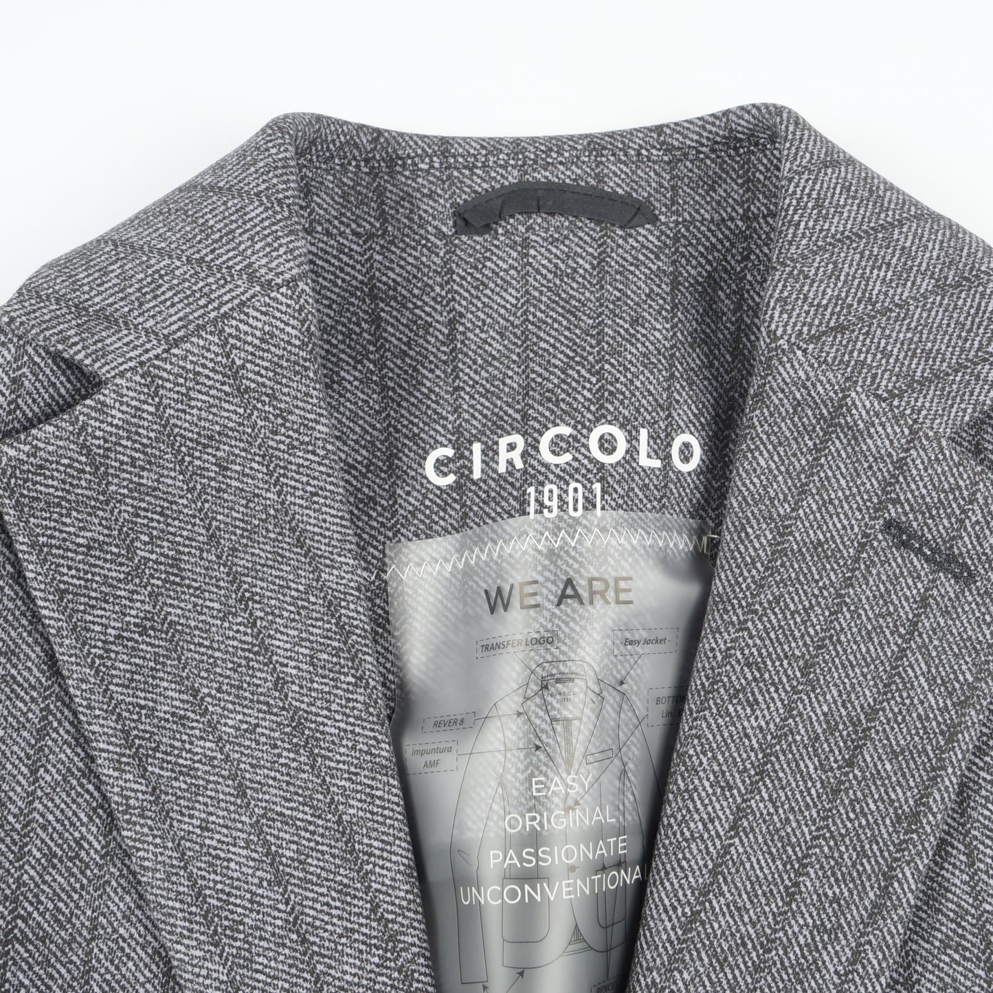 - Stripe Jacket - Grey