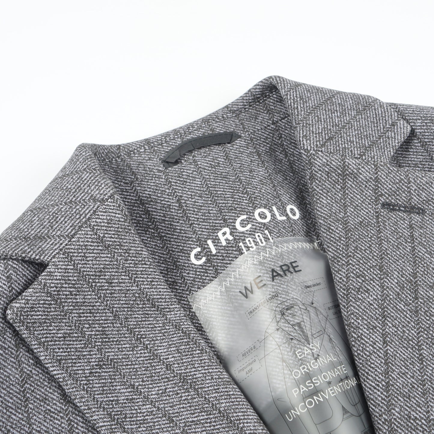 - Stripe Jacket - Grey