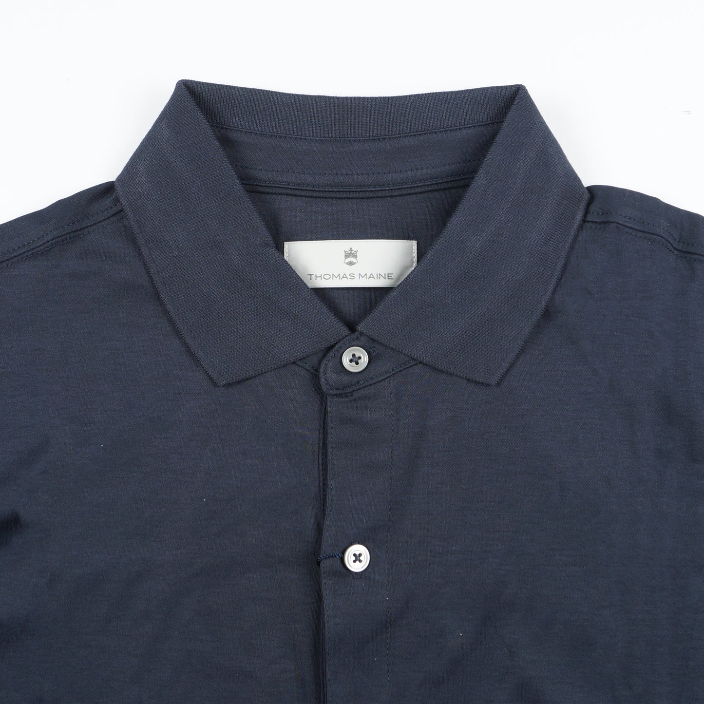 - Dress Cotton Polo - Navy