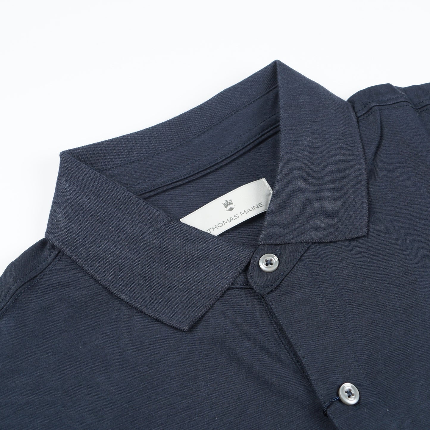 - Dress Cotton Polo - Navy