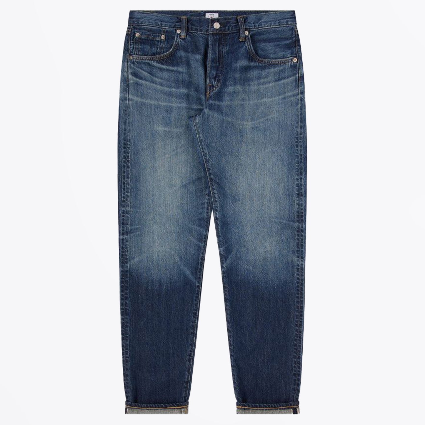 - Regular Tapered Jeans - Blue