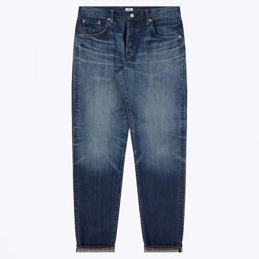- Regular Tapered Jeans - Blue