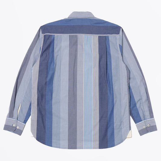 - Square Pocket Shirt - Multi Stripe