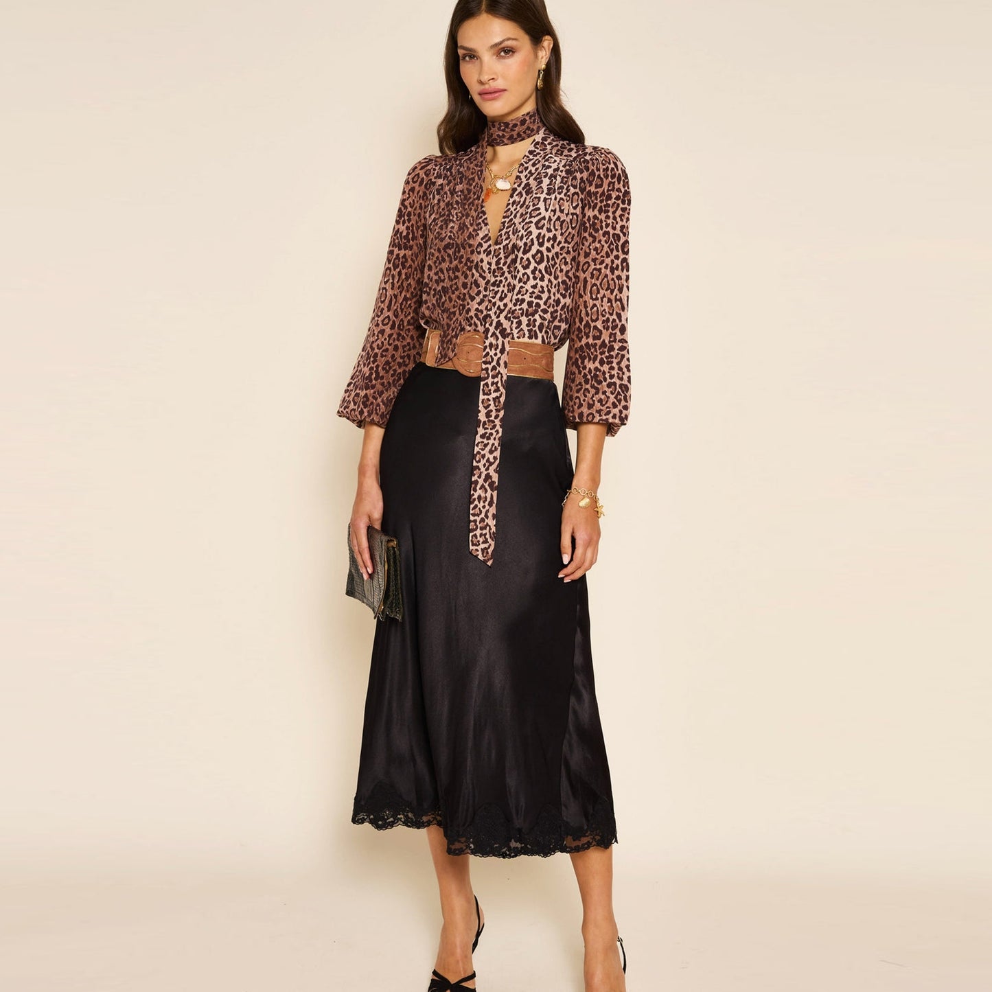 - Crystal Skirt - Black