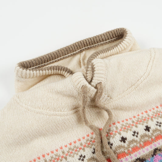 - Kinross Hoody Sweater - Coral