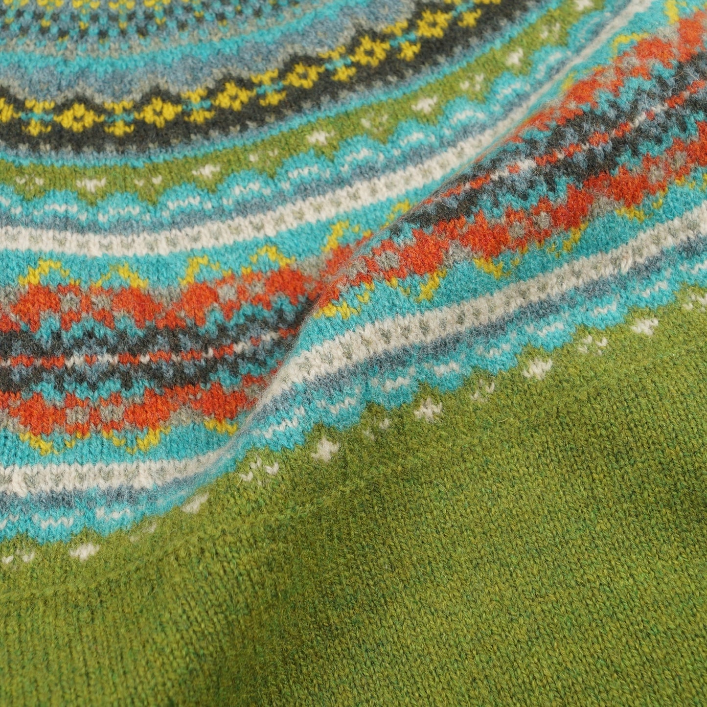 - Alpine Short Sweater - Moss