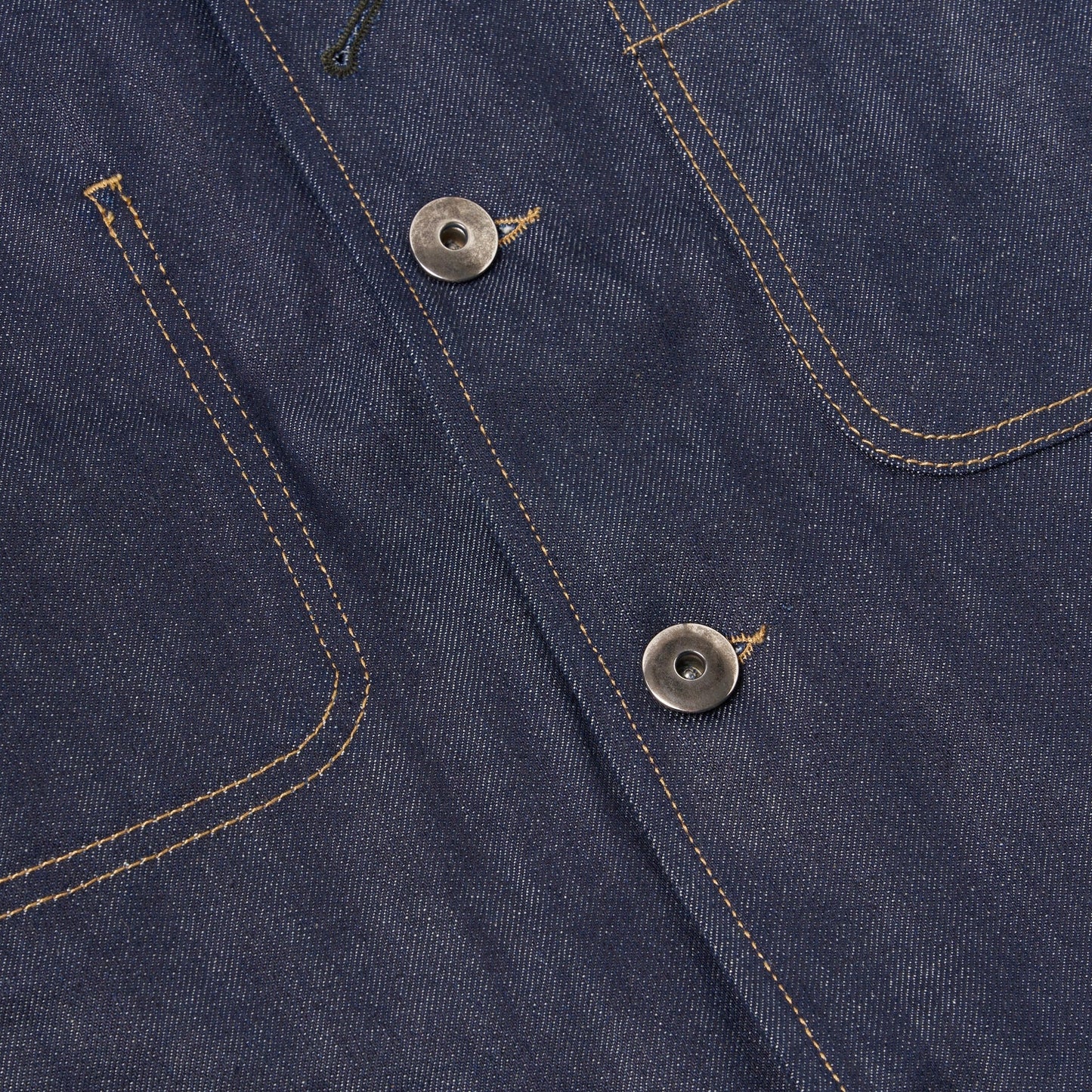 Bakers Jacket Selvage Denim - Indigo