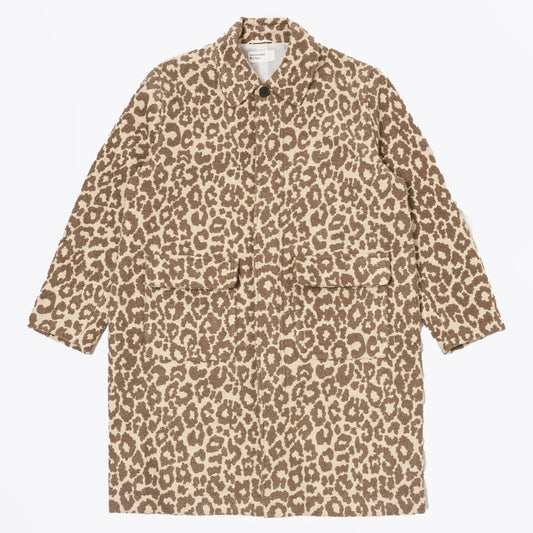 - Account Coat - Natural Crazy Leopard