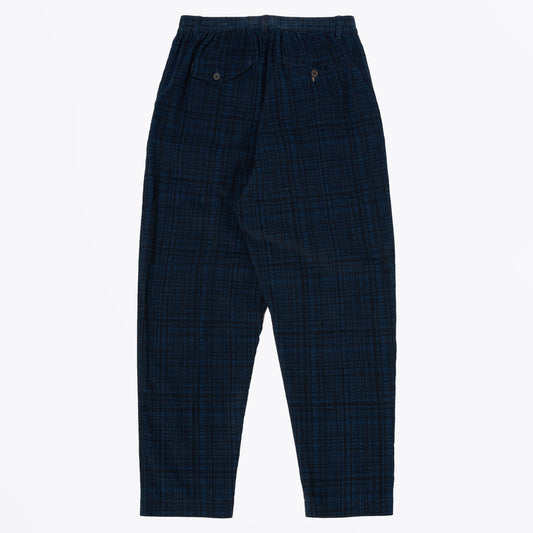 Pleated Track Pant - Cord Seersucker