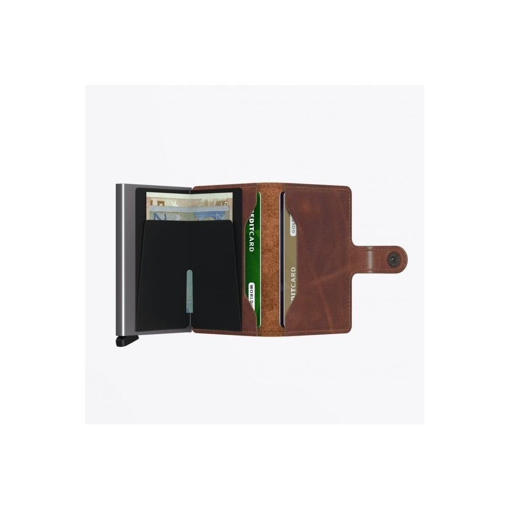 - Miniwallet - Vintage Brown