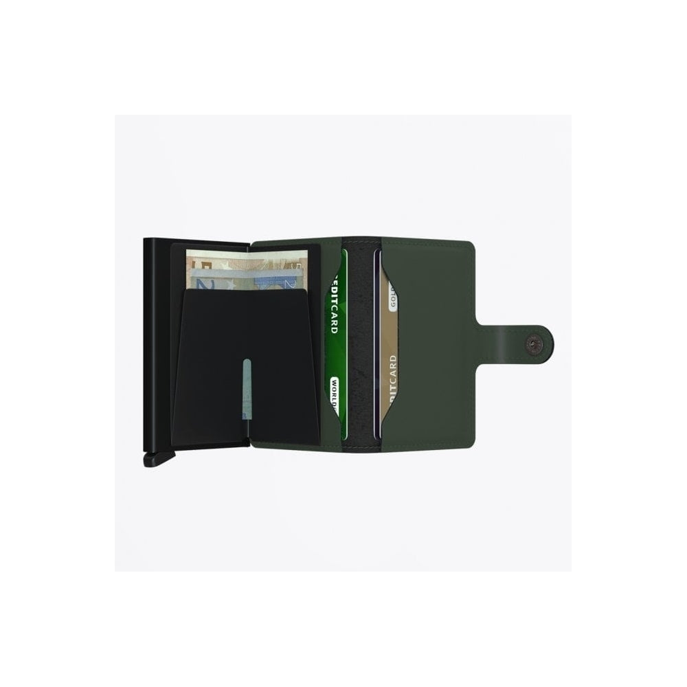 - Miniwallet - Matte Green Black