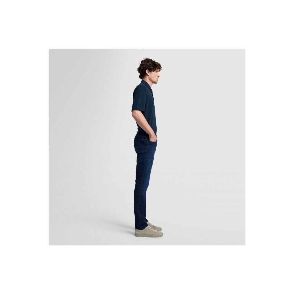 - Slimmy Luxe Performance Plus Jeans - Deep Blue