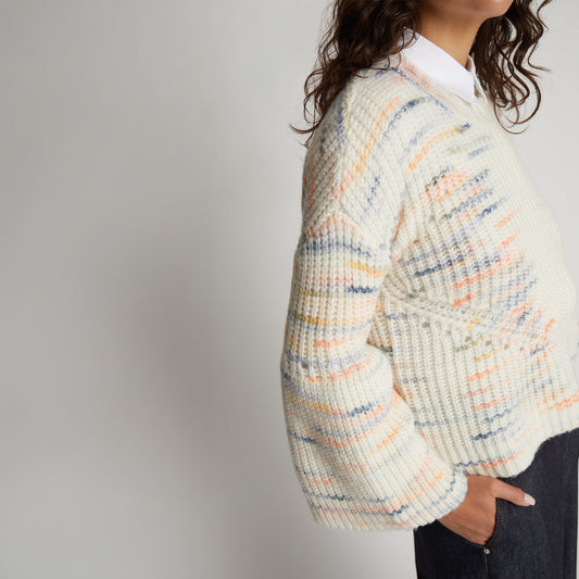 - Sorina Knitted Jumper - Creme