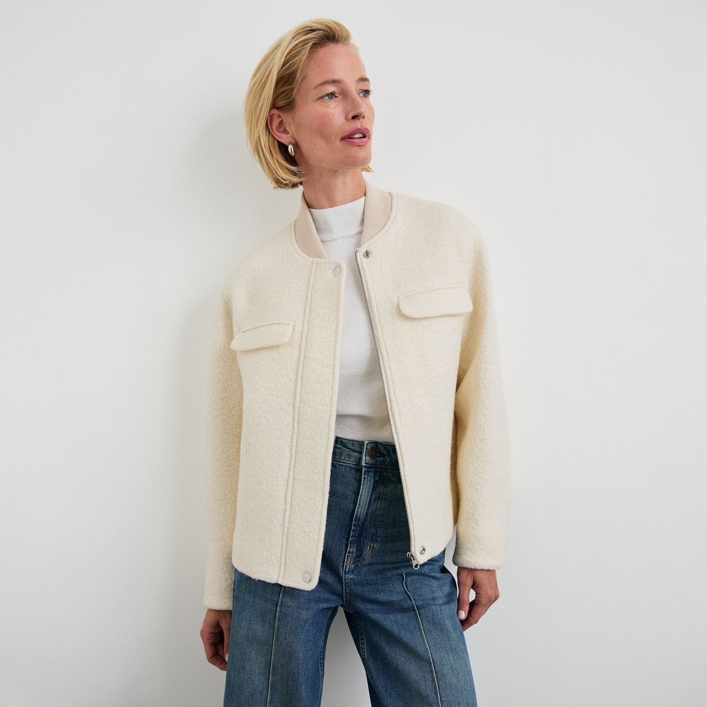 - Kinsley Jacket - Ivory