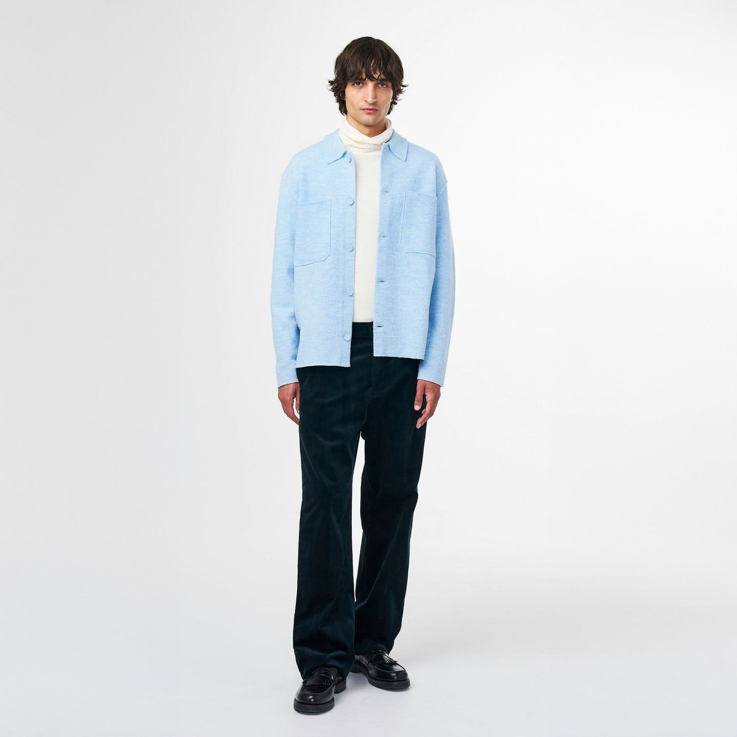 - Jonas Overshirt - Powder Blue