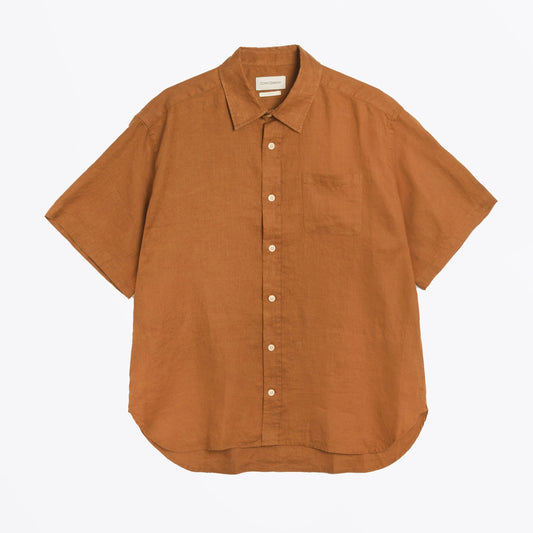 - Atlanta Short Sleeve Shirt Bridford - Orange