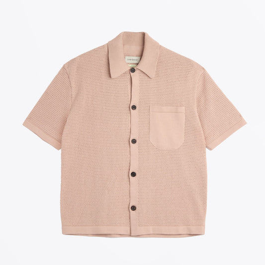 - Mawes Knitted Shirt Nicholson - Pink