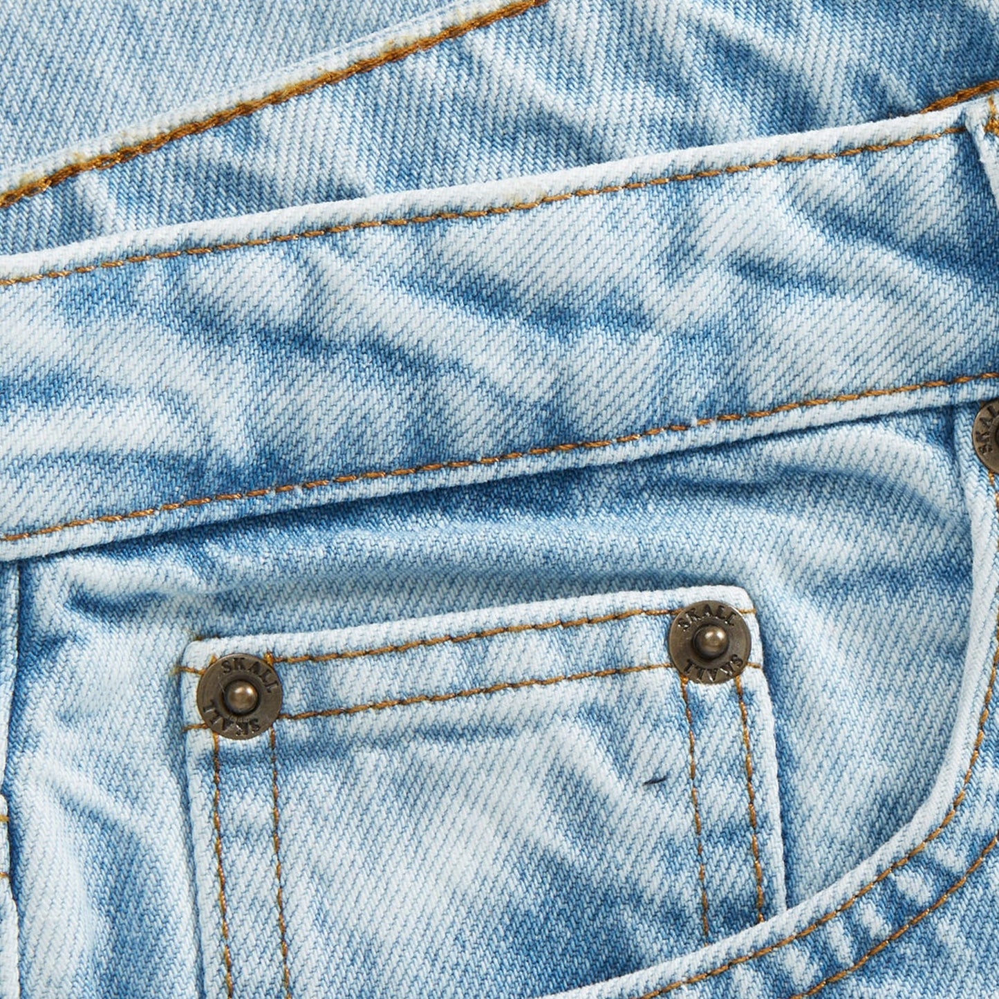 - Willow Wide Leg Jeans - Worn Light Blue