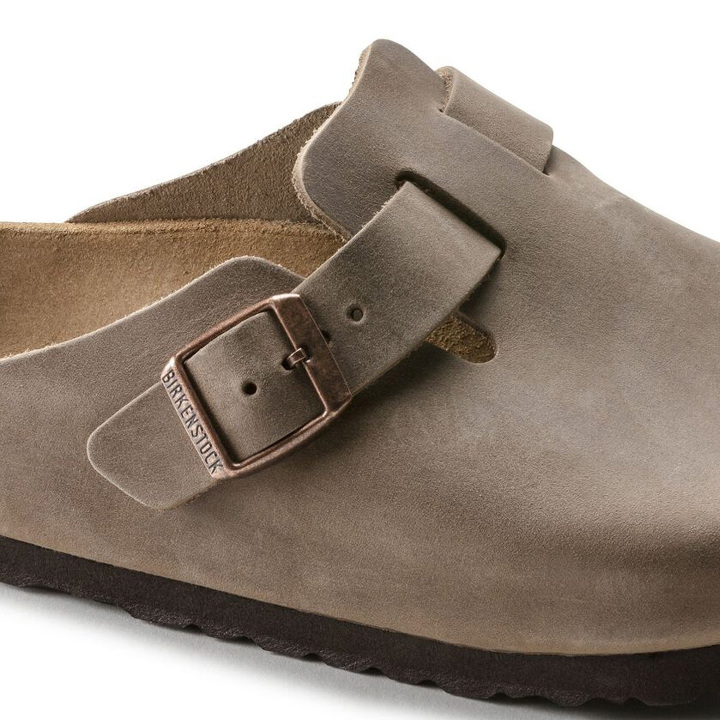 - Boston Natural Oiled Leather - Tobacco Brown