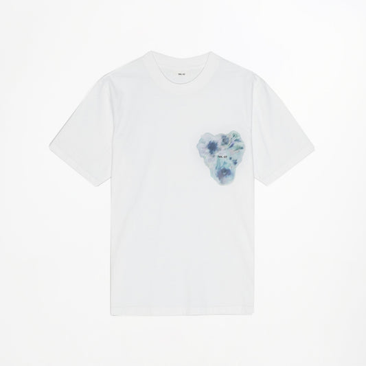 - Adam Pina Cotton T-Shirt - Blue Print