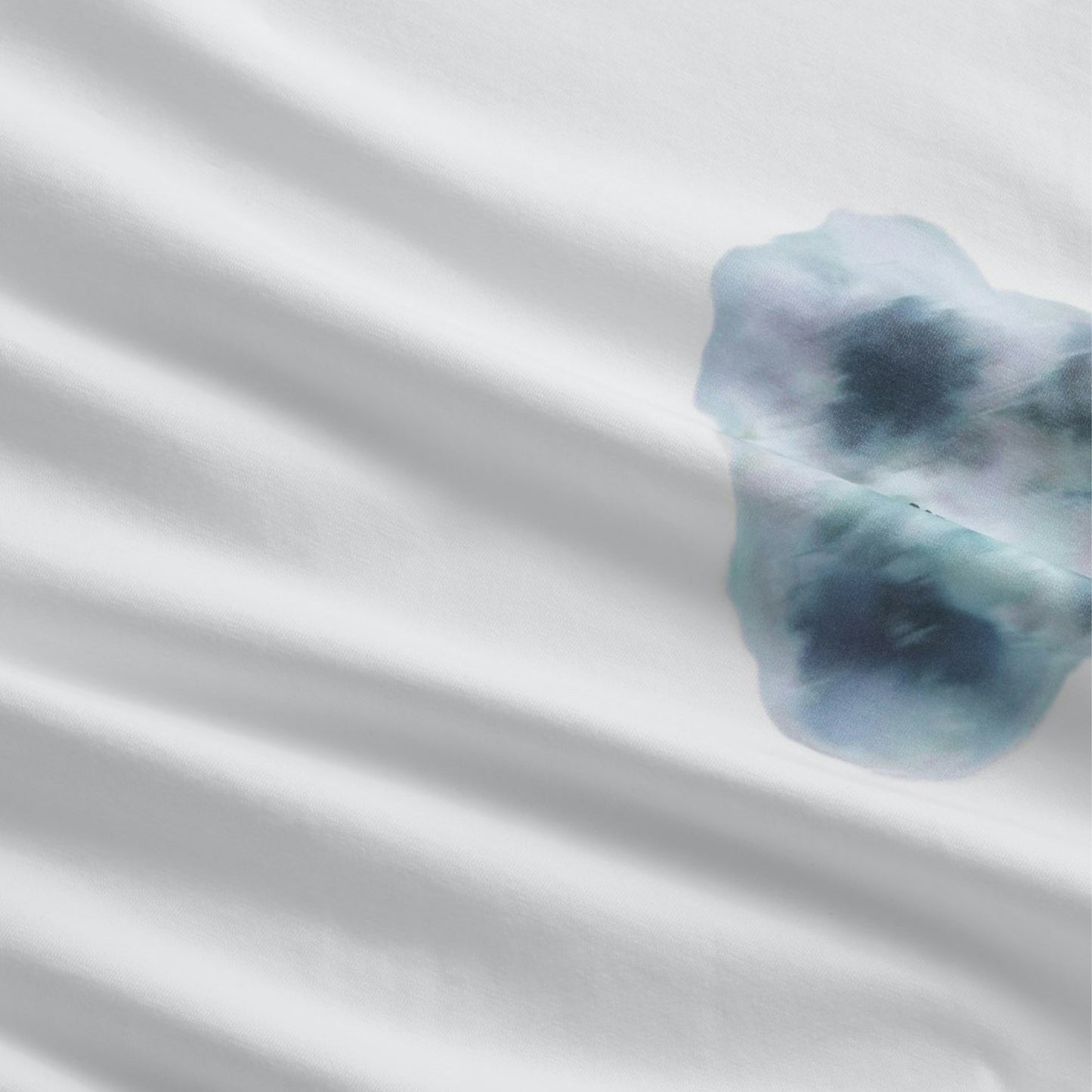 - Adam Pina Cotton T-Shirt - Blue Print