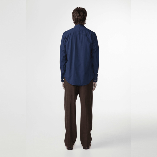 - Arne Button Down Shirt - Navy Blue