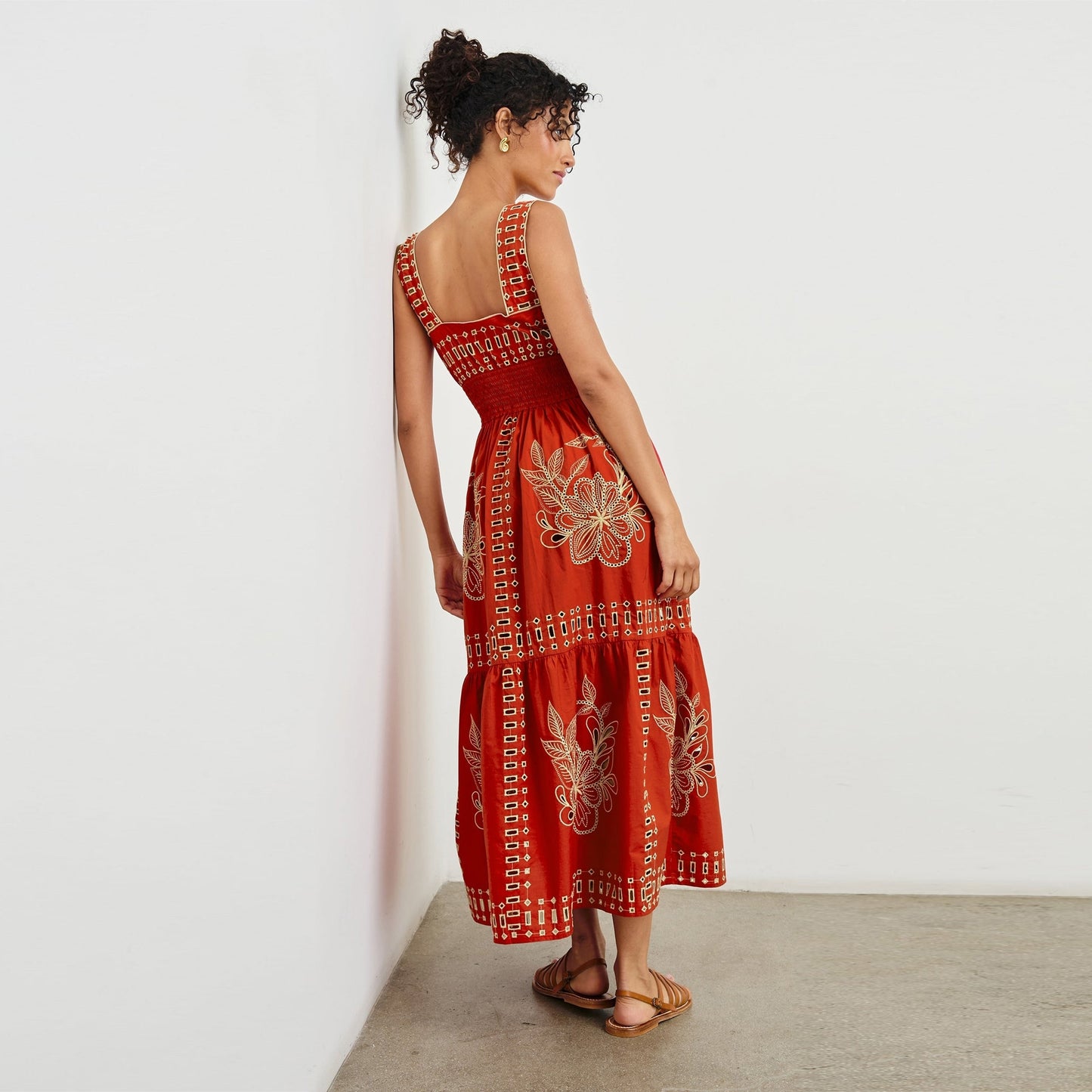 - Fawn Dress - Terracotta