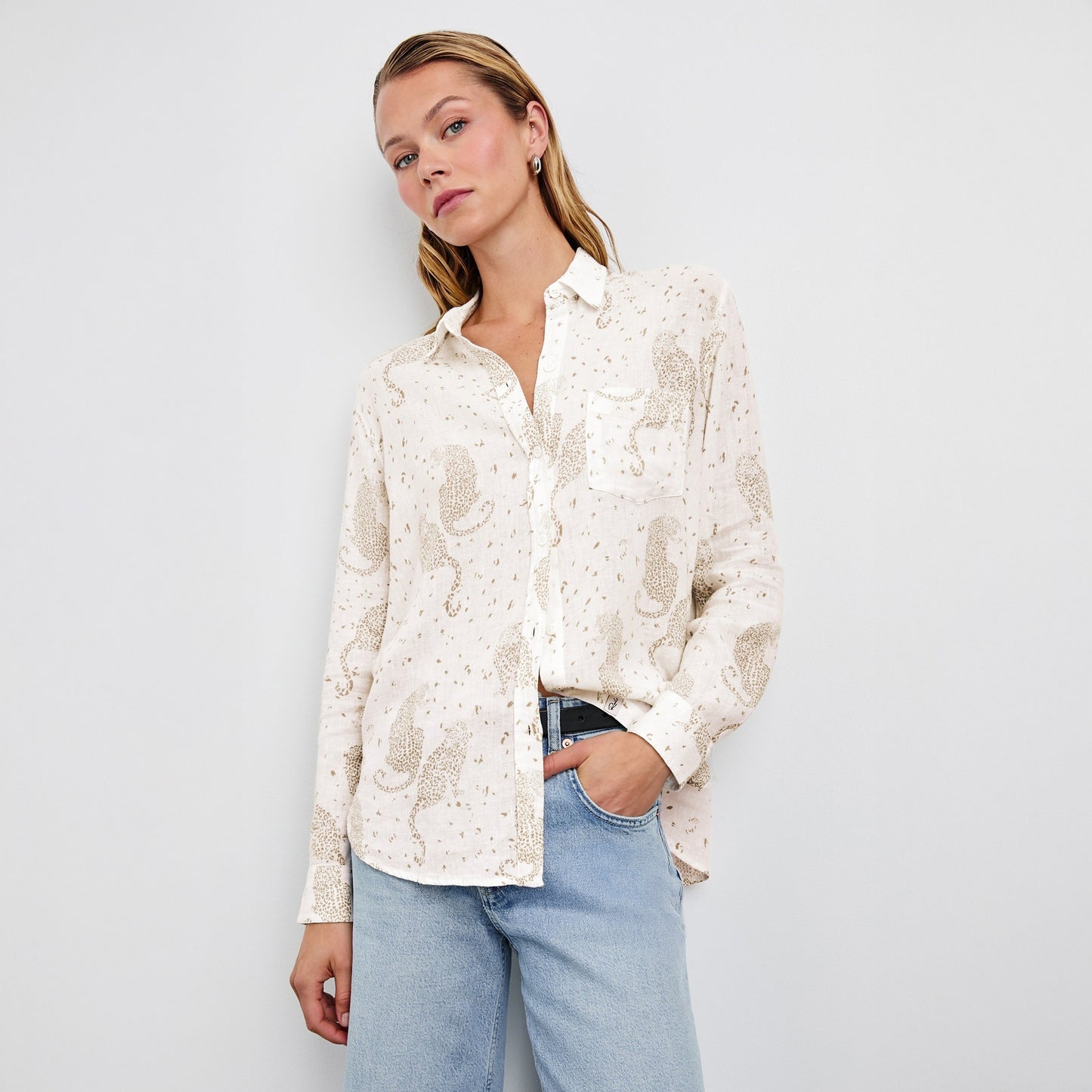 - Charli Shirt - Cheetah Spots