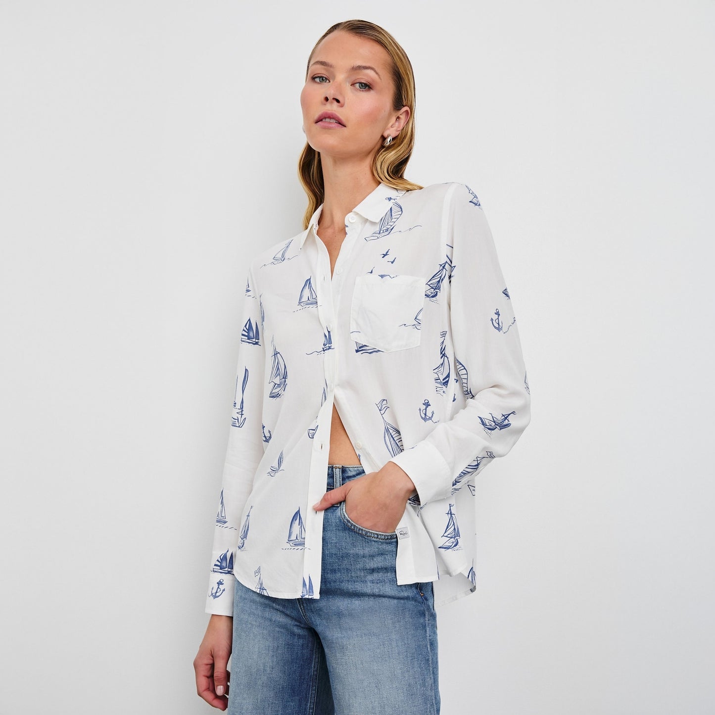 - Kathryn Shirt - Sailboats