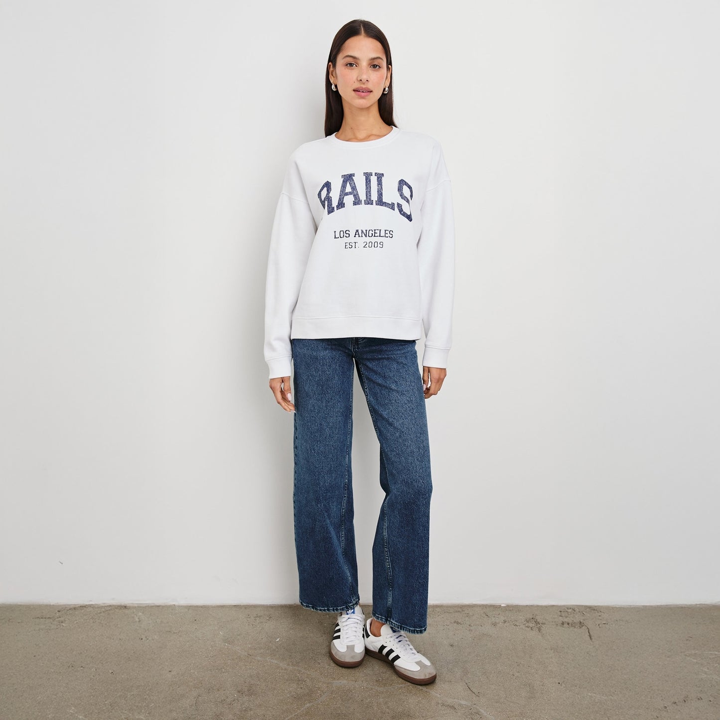 - Anniversary Sweatshirt - Ivory Navy