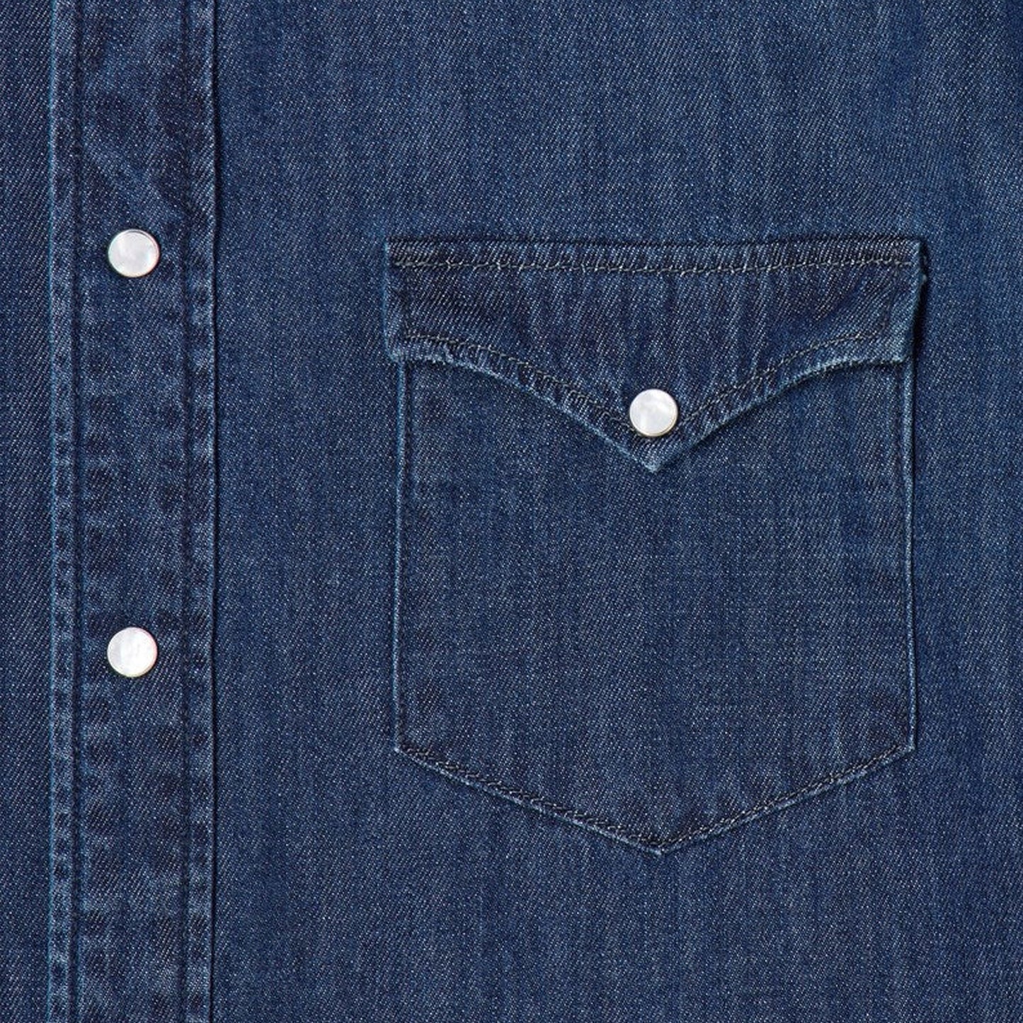 - Western Shirt - Blue Dark Used