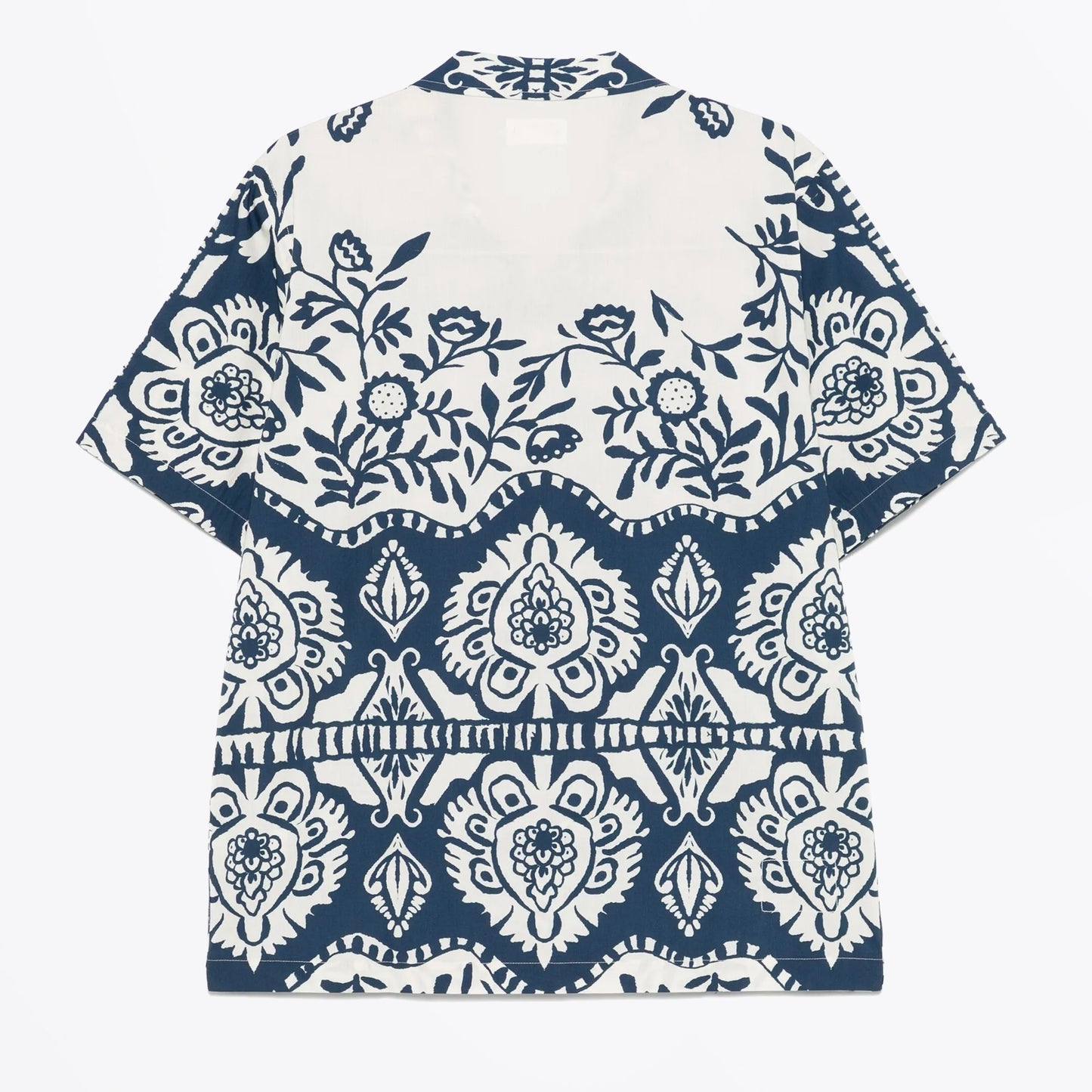 - Road Shirt Island Print Shirt - Navy