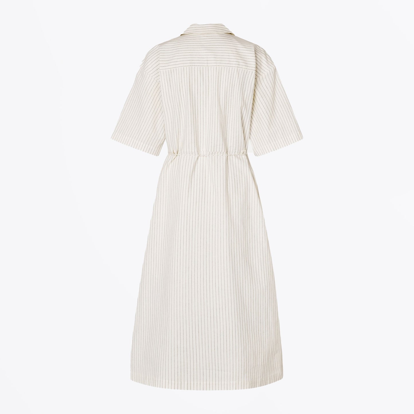 - Workwear Midi Dress - Mimosa Stripe