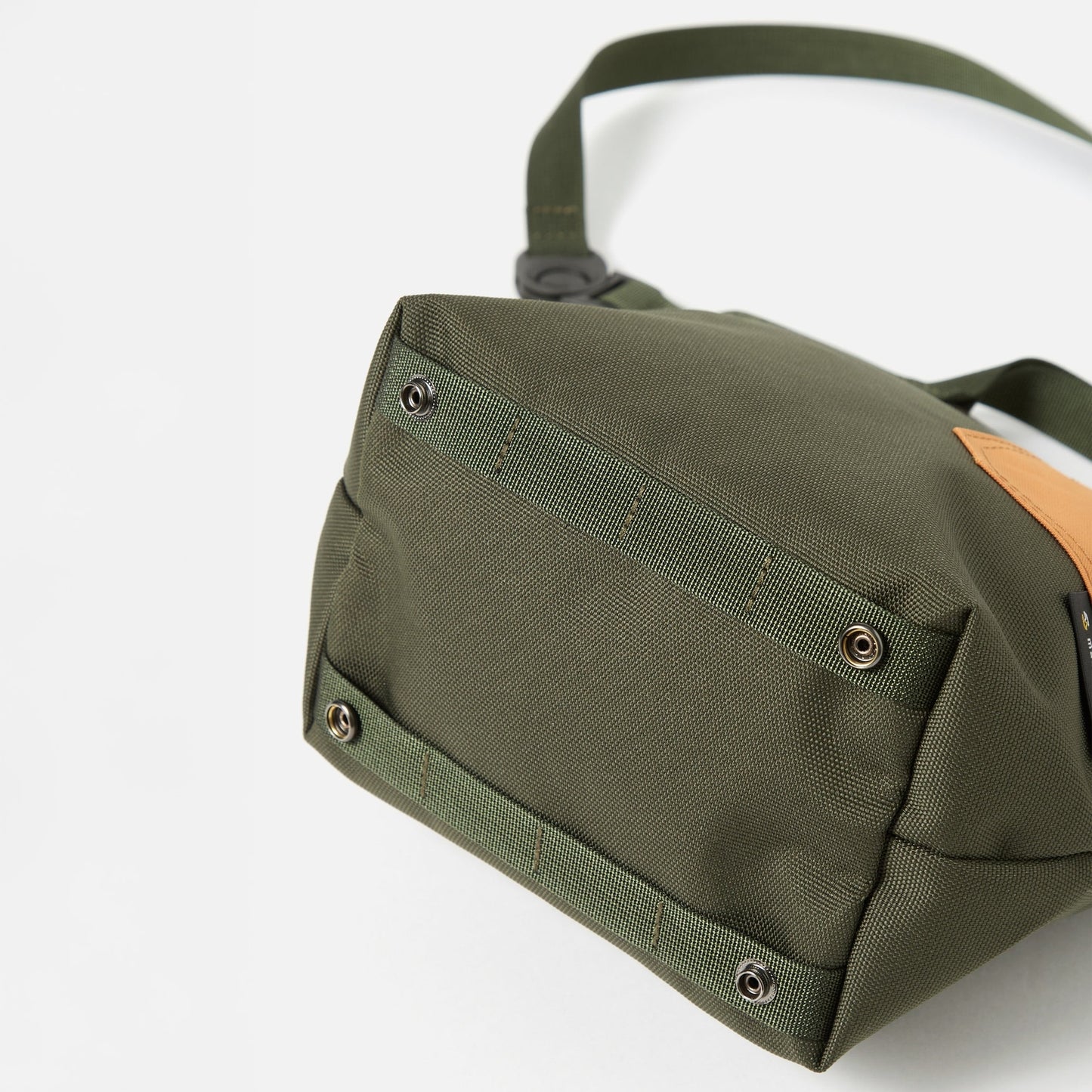 x Masterpiece Small Tote Bag Recycled Tech Canvas - Olive