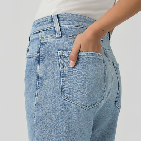 - Alexis Barrel Leg Jeans - Verse