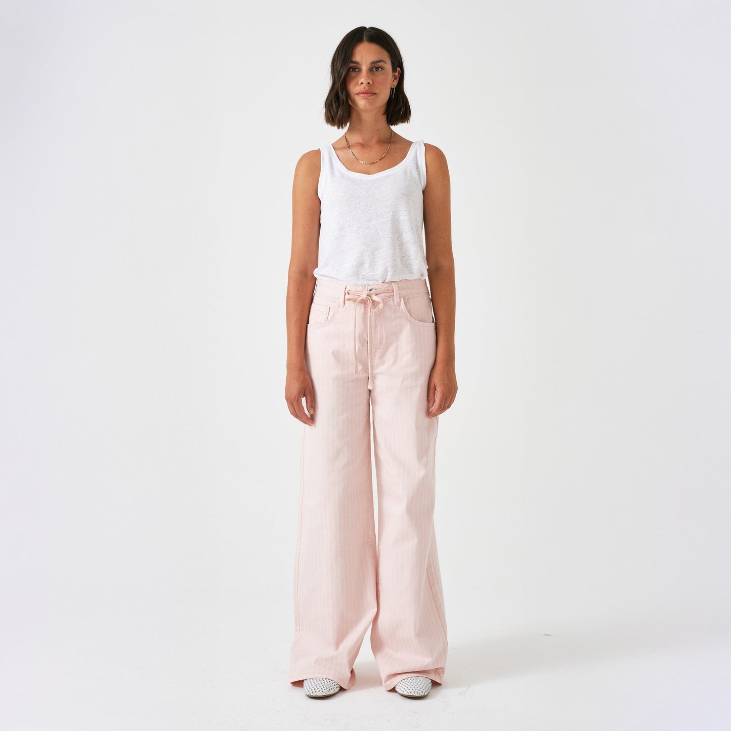 - Blake Jeans - Pink Dawn Wide Stripe